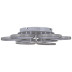 Потолочная светодиодная люстра Reluce 05883-0.3-6+3 WH