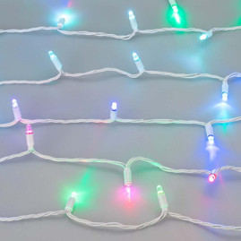 Уличная светодиодная гирлянда Ardecoled нить 12V разноцветная ARD-String-Classic-6000-White-40Led-Live RGB-SPI 031522