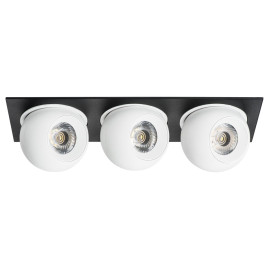 Комплект из светильника и рамки Lightstar Intero Ball (217537+217064+217064+217064) i537646464