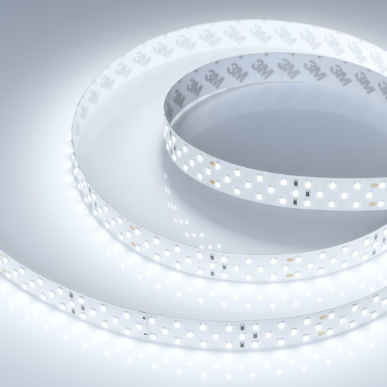Светодиодная лента Arlight 27W/m 252LED/m 2835SMD холодный белый 5M 019925(2)