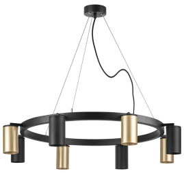 Комплект с подвесной люстрой Lightstar Rullo (571018+214440-4+214437-4) LR018404374