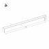 Трековый светодиодный светильник для магнитного шинопровода Arlight Mag-Flat-45-L605-18W Warm3000 026952