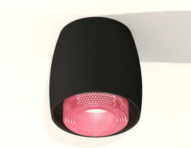 Комплект накладного светильника Ambrella light Techno Spot XS1142022 SBK/PI черный песок/розовый (C1142, N7193)
