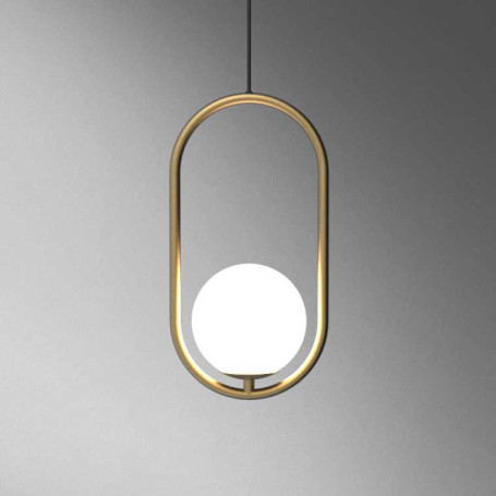 Подвесной светильник Imperium Loft Matthew Mccormick Hoop 40 Chrome Mila Pendant 212753-22
