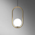 Подвесной светильник Imperium Loft Matthew Mccormick Hoop 40 Chrome Mila Pendant 212753-22