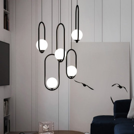 Подвесной светильник Imperium Loft Matthew Mccormick Hoop 40 Chrome Mila Pendant 212753-22