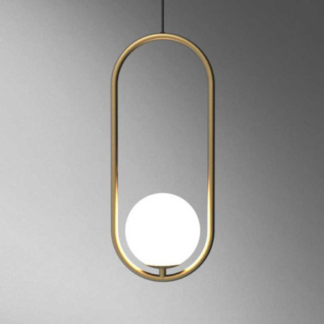 Подвесной светильник Imperium Loft Matthew Mccormick Hoop 40 Chrome Mila Pendant 212753-22