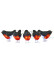 Фигурка светодиодная «Птички» 17x13см Uniel ULD-M1713-040/STA White IP20 Birds5 UL-00007287