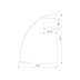 Торшер TK Lighting 3060 Moby White