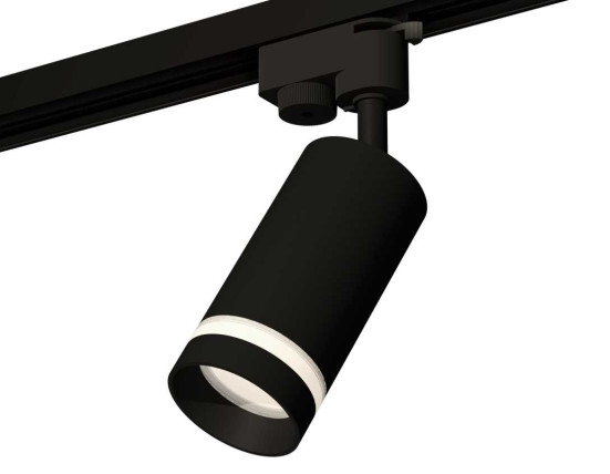 Комплект трекового светильника Ambrella light Track System XT6323111 SBK/FR черный песок/белый матовый (A2521, C6323, N6229)