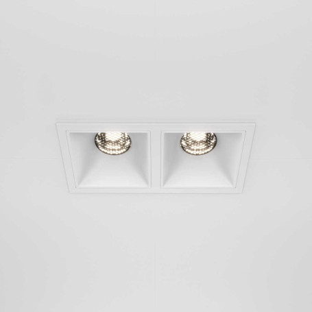 Встраиваемый светильник Maytoni Technical DL043-02-10W4K-D-SQ-W