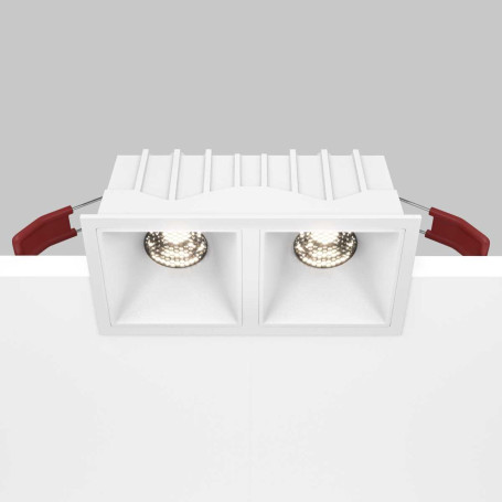 Встраиваемый светильник Maytoni Technical DL043-02-10W4K-D-SQ-W