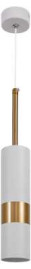 Подвесной светильник ЭРА PL33 WH/GD MR16 GU10 Б0061381