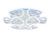 Потолочная светодиодная люстра Ambrella light Original FA2921