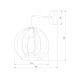 Бра TK Lighting 6596 Jaula