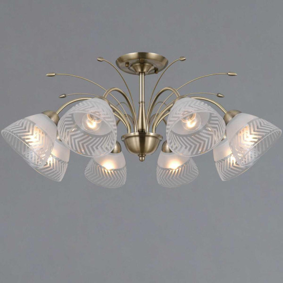 Светильник потолочный Illumico IL0594-8CSQ-25 AB AREZZO