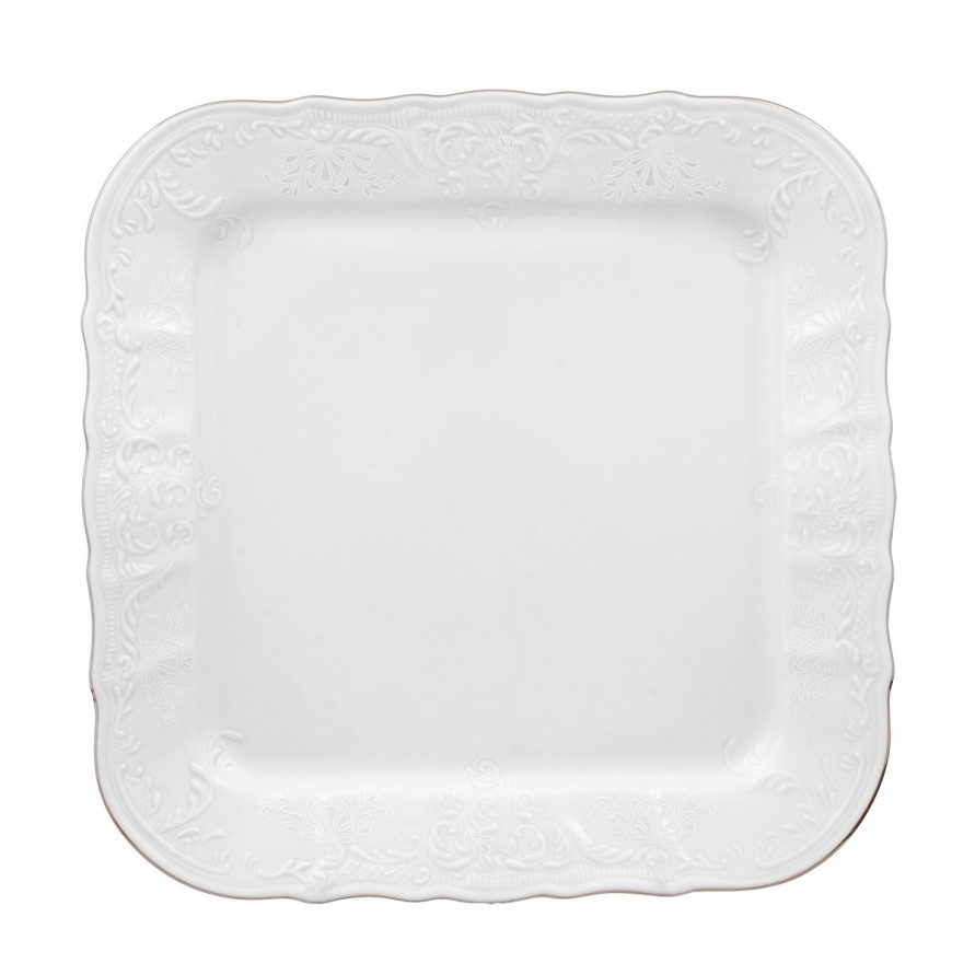 Поднос квадратный 26см.&quot;Бернадот Платина 2021&quot; Bernadotte
