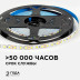 Светодиодная лента OGM 9,6W/m 120LED/m 2835SMD холодный белый 5M LSE-258