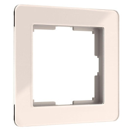 Рамка Werkel Acrylic на 1 пост айвори W0012743 4690389186271