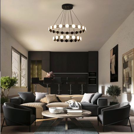 Подвесной светодиодный светильник Freya Collar FR6180PL-L32B