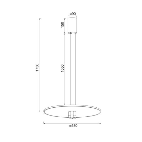 Подвесной светильник Mantra Nomada 8982