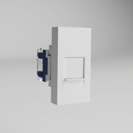 Модульная розетка Ethernet RJ-45 Werkel белый W1281101 4690389211751