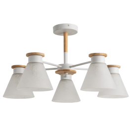Потолочная люстра Arte Lamp Tyler A1031PL-5WH