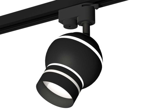 Комплект трекового светильника Ambrella light Track System XT1102065 SBK/FR черный песок/белый матовый (A2521, C1102, N7142)