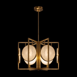 Подвесная люстра Maytoni Marmo MOD099PL-06G