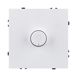 Светорегулятор для светодиодных ламп 200W, белый глянцевый Kollinger Eclipse EC-023WG