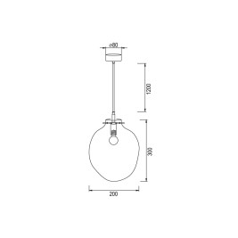 Подвесной светильник Vele Luce Alba VL1654P01