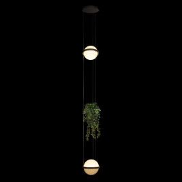 Подвесной светодиодный светильник Loft IT Jardin 10121/2P Dark grey