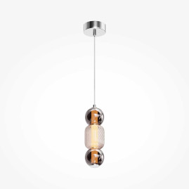 Подвесной светодиодный светильник Maytoni Drop MOD273PL-L16CH3K