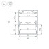 Профиль Arlight SL-Line-4050-3L-2000 Anod 044666