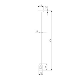 Декоративная стойка Elektrostandard Esthetic Magnetic 85151/00 a065447