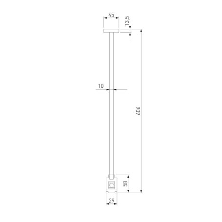 Декоративная стойка Elektrostandard Esthetic Magnetic 85151/00 a065447