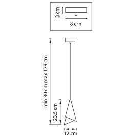 Подвесной светильник Lightstar Cone 757010