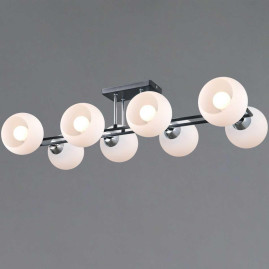 Светильник потолочный Illumico IL0791-8CSQ-25 BK CR TRENTO