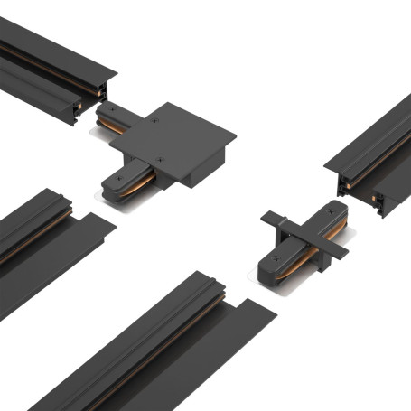 Шинопровод встраиваемый однофазный Crystal Lux CLT 0.121 01 L1000 BL