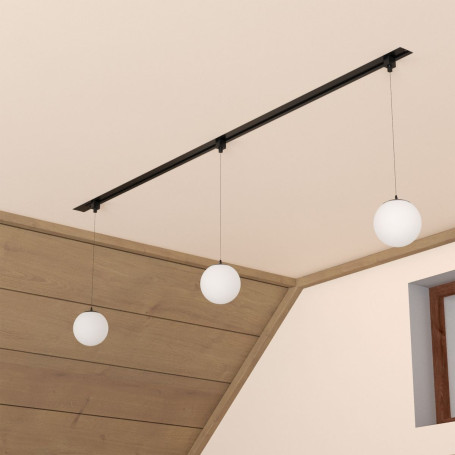 Шинопровод встраиваемый однофазный Crystal Lux CLT 0.121 01 L1000 BL