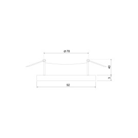 Встраиваемый светильник Elektrostandard 122 MR16 серебро/черный a053354