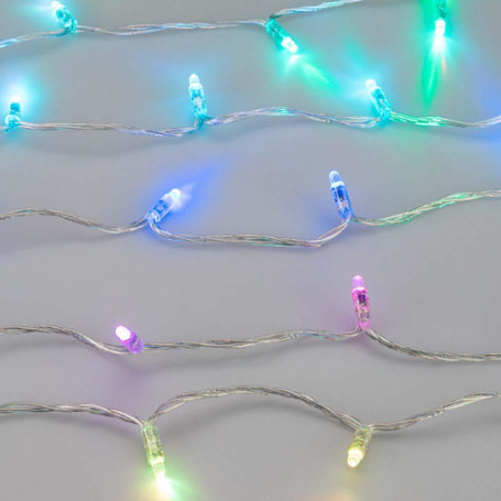 Уличная светодиодная гирлянда Ardecoled нить 12V разноцветная ARD-String-Classic-9000-Clear-60Led-Live RGB-SPI 031517