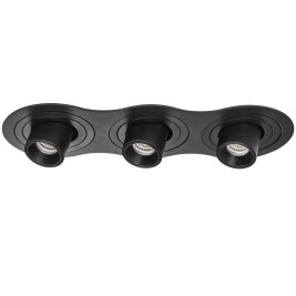 Комплект из светильника и рамки Lightstar Intero Tubo (217637+217172+217172+217172) i637172