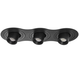 Комплект из светильника и рамки Lightstar Intero Tubo (217637+217172+217172+217172) i637172