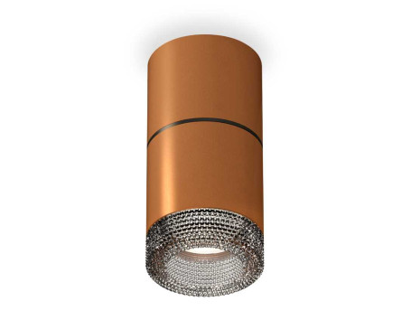 Комплект накладного светильника Ambrella light Techno Spot XS7404042 SCF/BK кофе песок/тонированный (C7404, A2071, C7404, N7192)