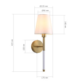 Бра ST Luce Regalia SL1406.301.01