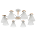 Потолочная люстра Arte Lamp Tyler A1031PL-8WH