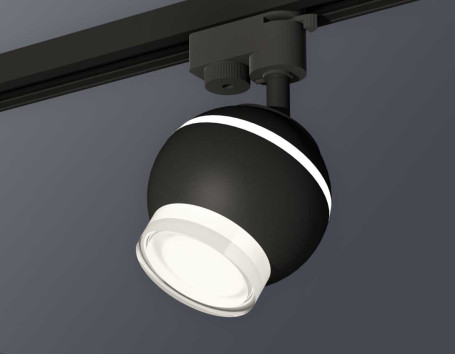 Комплект трекового светильника Ambrella light Track System XT1102070 SBK/FR/CL черный песок/белый матовый/прозрачный (A2521, C1102, N7160)