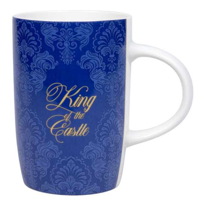 Кружка 600мл.&quot;Royal Family King of Castle&quot; синяя