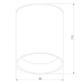 Уличный светодиодный светильник Elektrostandard Light Led 35130/H серый a056270